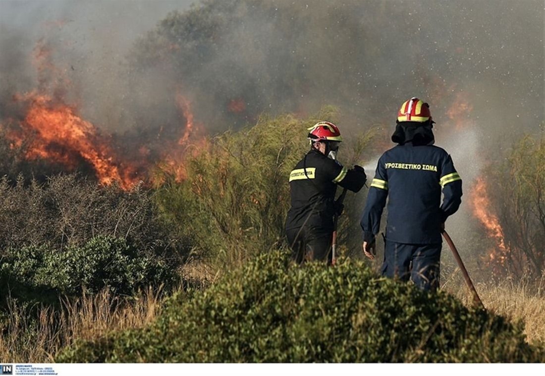 Πυρκαγιά στην Κω: Ενισχύθηκαν οι δυνάμεις της Πυροσβεστικής